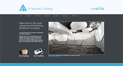Desktop Screenshot of afeaturecoating.com.au